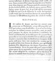 Les M&eacute;ditations m&eacute;taphysiques de Ren&eacute; Descartes touchant la premi&egrave;re philosophie. 2e &eacute;dition reve&uuml;e et corrig&eacute;e par le traducteur (Charles d'Albert, duc de Luynes) et augment&eacute;e de la version d'une lettre de M. Des Cartes au R. P. Dinet...(1661) document 453053