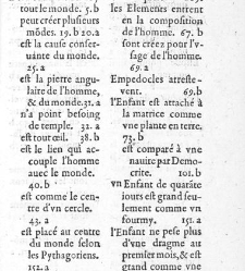 Trois discours philosophiques : le I, de la comparaison de l'homme avec le monde ; le II, du principe de la g&eacute;n&eacute;ration de l'homme ; le III, de l'humeur m&eacute;lancolique, mis de nouveau en lumi&egrave;re par Jourdain Guibelet(1603) document 456935