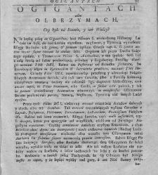 Nowe Ateny albo Akademia wszelkiey scyencyi pełna, na r&oacute;żne tytuły iak na classes podzielona, mądrym dla memoryału, idiotom dla nauki, politykom dla praktyki, melancholikom dla rozrywki erygowana ... / przez Xiędza Benedykta Chmielowskiego ... . Część 1.(1755) document 433187