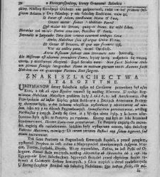Nowe Ateny albo Akademia wszelkiey scyencyi pełna, na r&oacute;żne tytuły iak na classes podzielona, mądrym dla memoryału, idiotom dla nauki, politykom dla praktyki, melancholikom dla rozrywki erygowana ... / przez Xiędza Benedykta Chmielowskiego ... . Część 1.(1755) document 433362