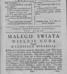 Nowe Ateny albo Akademia wszelkiey scyencyi pełna, na r&oacute;żne tytuły iak na classes podzielona, mądrym dla memoryału, idiotom dla nauki, politykom dla praktyki, melancholikom dla rozrywki erygowana ... / przez Xiędza Benedykta Chmielowskiego ... . Część 1.(1755) document 433657