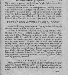 Nowe Ateny albo Akademia wszelkiey scyencyi pełna, na r&oacute;żne tytuły iak na classes podzielona, mądrym dla memoryału, idiotom dla nauki, politykom dla praktyki, melancholikom dla rozrywki erygowana ... / przez Xiędza Benedykta Chmielowskiego ... . Część 1.(1755) document 433661