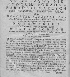 Nowe Ateny, albo Akademia wszelkiey scyencyi pełna, na r&oacute;żne tytuły iak na classes podzielona, mądrym dla memoryału, idiotom dla nauki, politykom dla praktyki, melancholikom dla rozrywki erygowana ... . Część 3 albo Supplement.(1746) document 435325