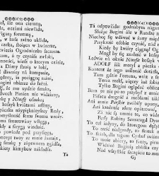 Zbi&oacute;r rytm&oacute;w duchownych Panegirycznych Moralnych i Swiatowych [...] Elżbiety z Kowalskich Druzbackiey [...] Zebrany y do druku podany przez J. Z. R. K. O. W. etc. [Załuskiego J&oacute;zefa Andrzeja](1752) document 437284