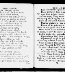 Zbiór rytmów duchownych Panegirycznych Moralnych i Swiatowych [...] Elżbiety z Kowalskich Druzbackiey [...] Zebrany y do druku podany przez J. Z. R. K. O. W. etc. [Załuskiego Józefa Andrzeja](1752) document 437322