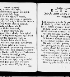 Zbi&oacute;r rytm&oacute;w duchownych Panegirycznych Moralnych i Swiatowych [...] Elżbiety z Kowalskich Druzbackiey [...] Zebrany y do druku podany przez J. Z. R. K. O. W. etc. [Załuskiego J&oacute;zefa Andrzeja](1752) document 437336