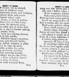 Zbiór rytmów duchownych Panegirycznych Moralnych i Swiatowych [...] Elżbiety z Kowalskich Druzbackiey [...] Zebrany y do druku podany przez J. Z. R. K. O. W. etc. [Załuskiego Józefa Andrzeja](1752) document 437356