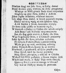 Zbiór rytmów duchownych Panegirycznych Moralnych i Swiatowych [...] Elżbiety z Kowalskich Druzbackiey [...] Zebrany y do druku podany przez J. Z. R. K. O. W. etc. [Załuskiego Józefa Andrzeja](1752) document 487352