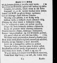 Zbi&oacute;r rytm&oacute;w duchownych Panegirycznych Moralnych i Swiatowych [...] Elżbiety z Kowalskich Druzbackiey [...] Zebrany y do druku podany przez J. Z. R. K. O. W. etc. [Załuskiego J&oacute;zefa Andrzeja](1752) document 487365