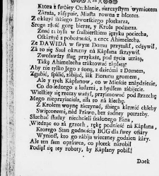 Zbiór rytmów duchownych Panegirycznych Moralnych i Swiatowych [...] Elżbiety z Kowalskich Druzbackiey [...] Zebrany y do druku podany przez J. Z. R. K. O. W. etc. [Załuskiego Józefa Andrzeja](1752) document 487372