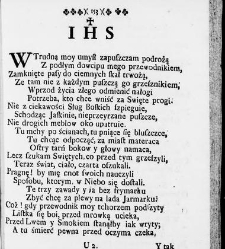 Zbi&oacute;r rytm&oacute;w duchownych Panegirycznych Moralnych i Swiatowych [...] Elżbiety z Kowalskich Druzbackiey [...] Zebrany y do druku podany przez J. Z. R. K. O. W. etc. [Załuskiego J&oacute;zefa Andrzeja](1752) document 487501