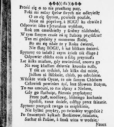 Zbi&oacute;r rytm&oacute;w duchownych Panegirycznych Moralnych i Swiatowych [...] Elżbiety z Kowalskich Druzbackiey [...] Zebrany y do druku podany przez J. Z. R. K. O. W. etc. [Załuskiego J&oacute;zefa Andrzeja](1752) document 487530