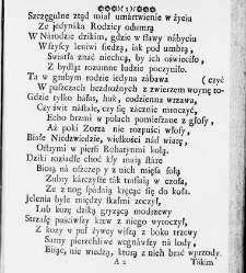 Zbiór rytmów duchownych Panegirycznych Moralnych i Swiatowych [...] Elżbiety z Kowalskich Druzbackiey [...] Zebrany y do druku podany przez J. Z. R. K. O. W. etc. [Załuskiego Józefa Andrzeja](1752) document 487557