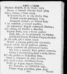 Zbiór rytmów duchownych Panegirycznych Moralnych i Swiatowych [...] Elżbiety z Kowalskich Druzbackiey [...] Zebrany y do druku podany przez J. Z. R. K. O. W. etc. [Załuskiego Józefa Andrzeja](1752) document 487567