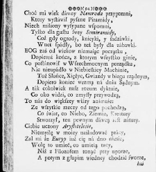 Zbi&oacute;r rytm&oacute;w duchownych Panegirycznych Moralnych i Swiatowych [...] Elżbiety z Kowalskich Druzbackiey [...] Zebrany y do druku podany przez J. Z. R. K. O. W. etc. [Załuskiego J&oacute;zefa Andrzeja](1752) document 487648