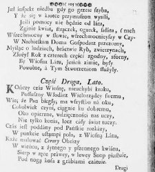 Zbi&oacute;r rytm&oacute;w duchownych Panegirycznych Moralnych i Swiatowych [...] Elżbiety z Kowalskich Druzbackiey [...] Zebrany y do druku podany przez J. Z. R. K. O. W. etc. [Załuskiego J&oacute;zefa Andrzeja](1752) document 487657