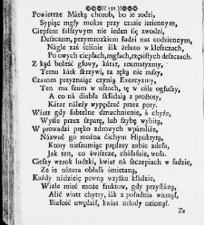 Zbiór rytmów duchownych Panegirycznych Moralnych i Swiatowych [...] Elżbiety z Kowalskich Druzbackiey [...] Zebrany y do druku podany przez J. Z. R. K. O. W. etc. [Załuskiego Józefa Andrzeja](1752) document 487702