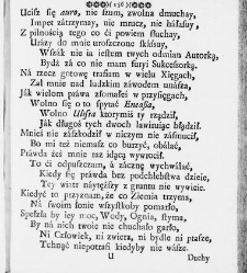 Zbiór rytmów duchownych Panegirycznych Moralnych i Swiatowych [...] Elżbiety z Kowalskich Druzbackiey [...] Zebrany y do druku podany przez J. Z. R. K. O. W. etc. [Załuskiego Józefa Andrzeja](1752) document 487707