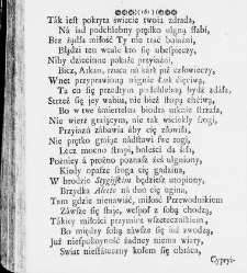 Zbiór rytmów duchownych Panegirycznych Moralnych i Swiatowych [...] Elżbiety z Kowalskich Druzbackiey [...] Zebrany y do druku podany przez J. Z. R. K. O. W. etc. [Załuskiego Józefa Andrzeja](1752) document 487712