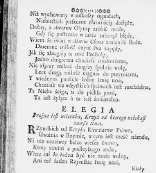 Zbiór rytmów duchownych Panegirycznych Moralnych i Swiatowych [...] Elżbiety z Kowalskich Druzbackiey [...] Zebrany y do druku podany przez J. Z. R. K. O. W. etc. [Załuskiego Józefa Andrzeja](1752) document 487724