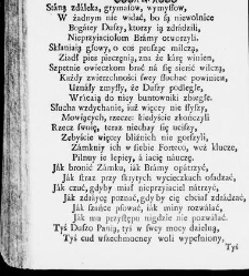 Zbi&oacute;r rytm&oacute;w duchownych Panegirycznych Moralnych i Swiatowych [...] Elżbiety z Kowalskich Druzbackiey [...] Zebrany y do druku podany przez J. Z. R. K. O. W. etc. [Załuskiego J&oacute;zefa Andrzeja](1752) document 487766