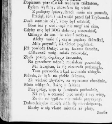 Zbiór rytmów duchownych Panegirycznych Moralnych i Swiatowych [...] Elżbiety z Kowalskich Druzbackiey [...] Zebrany y do druku podany przez J. Z. R. K. O. W. etc. [Załuskiego Józefa Andrzeja](1752) document 487768