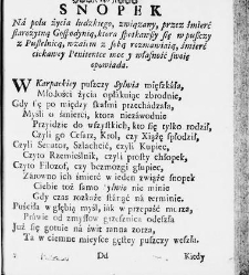 Zbiór rytmów duchownych Panegirycznych Moralnych i Swiatowych [...] Elżbiety z Kowalskich Druzbackiey [...] Zebrany y do druku podany przez J. Z. R. K. O. W. etc. [Załuskiego Józefa Andrzeja](1752) document 487771