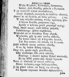 Zbi&oacute;r rytm&oacute;w duchownych Panegirycznych Moralnych i Swiatowych [...] Elżbiety z Kowalskich Druzbackiey [...] Zebrany y do druku podany przez J. Z. R. K. O. W. etc. [Załuskiego J&oacute;zefa Andrzeja](1752) document 487778