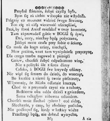 Zbi&oacute;r rytm&oacute;w duchownych Panegirycznych Moralnych i Swiatowych [...] Elżbiety z Kowalskich Druzbackiey [...] Zebrany y do druku podany przez J. Z. R. K. O. W. etc. [Załuskiego J&oacute;zefa Andrzeja](1752) document 487791