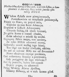 Zbiór rytmów duchownych Panegirycznych Moralnych i Swiatowych [...] Elżbiety z Kowalskich Druzbackiey [...] Zebrany y do druku podany przez J. Z. R. K. O. W. etc. [Załuskiego Józefa Andrzeja](1752) document 487807