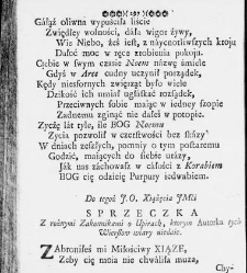 Zbiór rytmów duchownych Panegirycznych Moralnych i Swiatowych [...] Elżbiety z Kowalskich Druzbackiey [...] Zebrany y do druku podany przez J. Z. R. K. O. W. etc. [Załuskiego Józefa Andrzeja](1752) document 487822