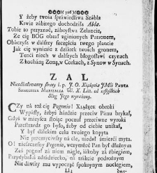 Zbiór rytmów duchownych Panegirycznych Moralnych i Swiatowych [...] Elżbiety z Kowalskich Druzbackiey [...] Zebrany y do druku podany przez J. Z. R. K. O. W. etc. [Załuskiego Józefa Andrzeja](1752) document 487831