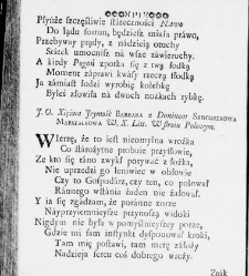 Zbiór rytmów duchownych Panegirycznych Moralnych i Swiatowych [...] Elżbiety z Kowalskich Druzbackiey [...] Zebrany y do druku podany przez J. Z. R. K. O. W. etc. [Załuskiego Józefa Andrzeja](1752) document 487838