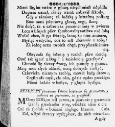 Zbi&oacute;r rytm&oacute;w duchownych Panegirycznych Moralnych i Swiatowych [...] Elżbiety z Kowalskich Druzbackiey [...] Zebrany y do druku podany przez J. Z. R. K. O. W. etc. [Załuskiego J&oacute;zefa Andrzeja](1752) document 487864