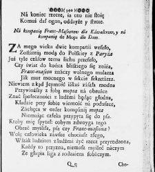 Zbiór rytmów duchownych Panegirycznych Moralnych i Swiatowych [...] Elżbiety z Kowalskich Druzbackiey [...] Zebrany y do druku podany przez J. Z. R. K. O. W. etc. [Załuskiego Józefa Andrzeja](1752) document 487867