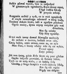 Zbi&oacute;r rytm&oacute;w duchownych Panegirycznych Moralnych i Swiatowych [...] Elżbiety z Kowalskich Druzbackiey [...] Zebrany y do druku podany przez J. Z. R. K. O. W. etc. [Załuskiego J&oacute;zefa Andrzeja](1752) document 487872