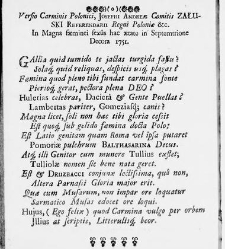 Zbiór rytmów duchownych Panegirycznych Moralnych i Swiatowych [...] Elżbiety z Kowalskich Druzbackiey [...] Zebrany y do druku podany przez J. Z. R. K. O. W. etc. [Załuskiego Józefa Andrzeja](1752) document 487896