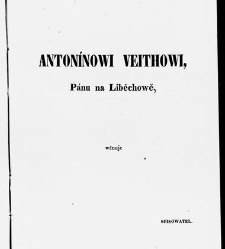 Františka Matauše Klácela Dobrowěda(1847) document 595100
