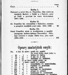 Život sv. Františka Saleského, knížete biskupa Ženevského, zakladatele řádu Návštívení Panny Marie a učitele církevního : Díl I / sestavil Jakub Procházka / Procházka , Jakub (1879) document 599967