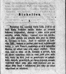 Kardinal Richelieu : historick&yacute; obraz z časů francousk&eacute;ho kr&aacute;le Ludv&iacute;ka XIII.(1852) document 615405