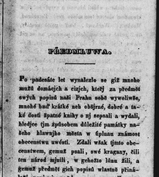 Pops&aacute;nj kr. hlawnjho města Prahy pro cizince i dom&aacute;cj / od Karla Ladislawa Zapa(1835) document 630843