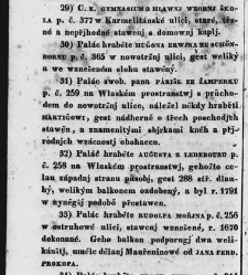 Pops&aacute;nj kr. hlawnjho města Prahy pro cizince i dom&aacute;cj / od Karla Ladislawa Zapa(1835) document 630992