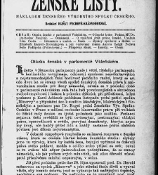 Žensk&eacute; listy(1873) document 663078