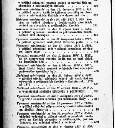 Z&aacute;kony a nař&iacute;zen&iacute; u věcech obecn&eacute;ho &scaron;kolstv&iacute;, na ten čas platn&eacute; v kr&aacute;lovstv&iacute; Česk&eacute;m(1878.01) document 665462