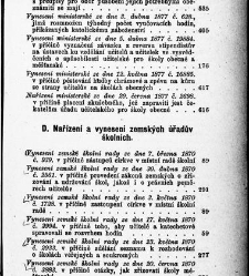 Z&aacute;kony a nař&iacute;zen&iacute; u věcech obecn&eacute;ho &scaron;kolstv&iacute;, na ten čas platn&eacute; v kr&aacute;lovstv&iacute; Česk&eacute;m(1878.01) document 665463
