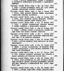 Z&aacute;kony a nař&iacute;zen&iacute; u věcech obecn&eacute;ho &scaron;kolstv&iacute;, na ten čas platn&eacute; v kr&aacute;lovstv&iacute; Česk&eacute;m(1878.01) document 665470