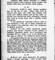 Z&aacute;kony a nař&iacute;zen&iacute; u věcech obecn&eacute;ho &scaron;kolstv&iacute;, na ten čas platn&eacute; v kr&aacute;lovstv&iacute; Česk&eacute;m(1878.01) document 665500