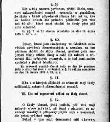 Z&aacute;kony a nař&iacute;zen&iacute; u věcech obecn&eacute;ho &scaron;kolstv&iacute;, na ten čas platn&eacute; v kr&aacute;lovstv&iacute; Česk&eacute;m(1878.01) document 665519