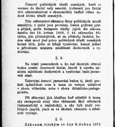 Z&aacute;kony a nař&iacute;zen&iacute; u věcech obecn&eacute;ho &scaron;kolstv&iacute;, na ten čas platn&eacute; v kr&aacute;lovstv&iacute; Česk&eacute;m(1878.01) document 665549