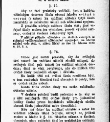 Z&aacute;kony a nař&iacute;zen&iacute; u věcech obecn&eacute;ho &scaron;kolstv&iacute;, na ten čas platn&eacute; v kr&aacute;lovstv&iacute; Česk&eacute;m(1878.01) document 665656